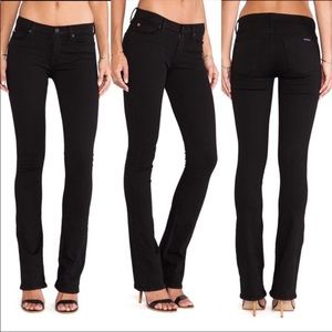 Hudson Black Love Black Midrise Bootcut Jean Size 28
